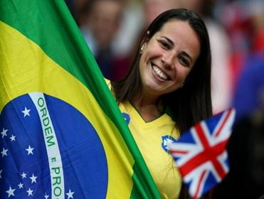 Us Brits have a keen interest in all things Brazilian today